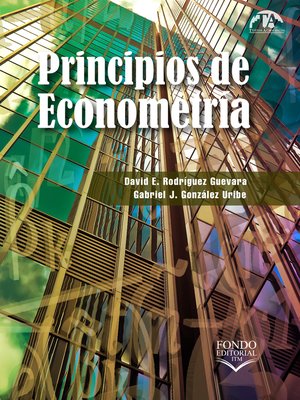cover image of Principios de Econometría